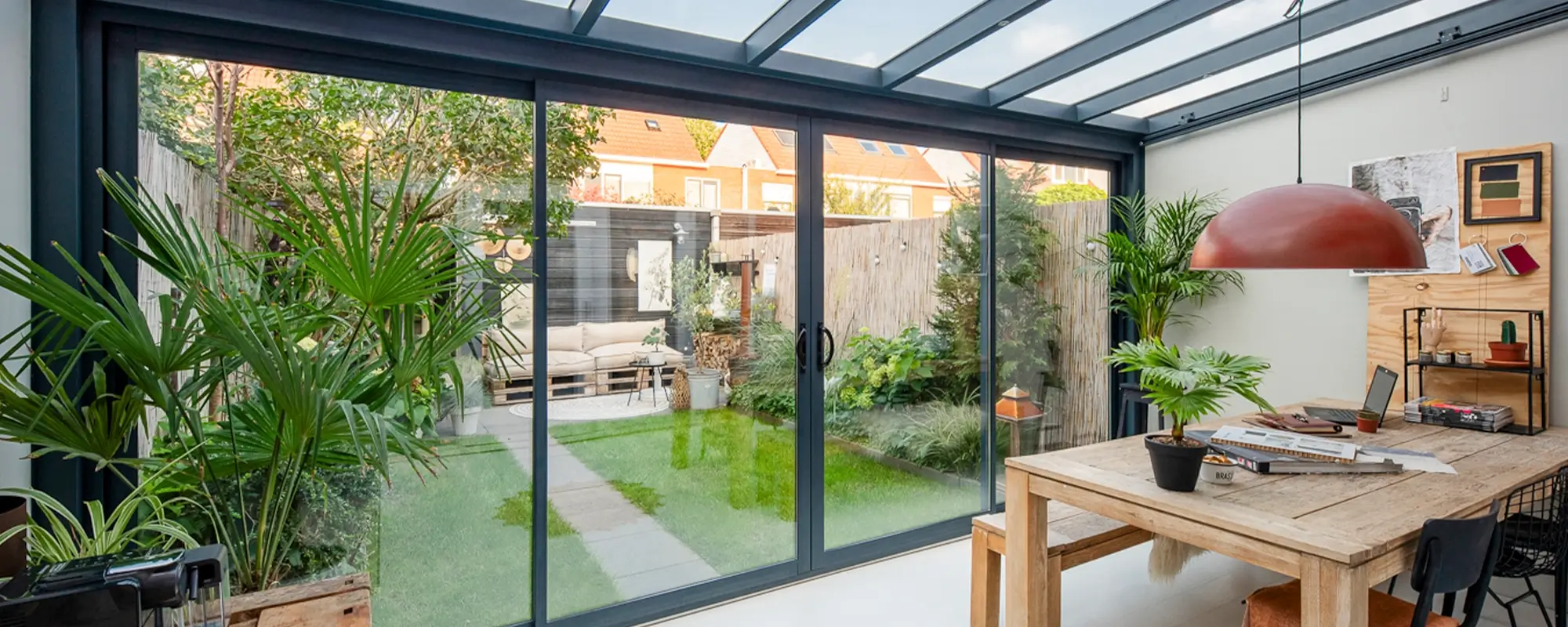 Aluminium schuifpui 03 2000x800