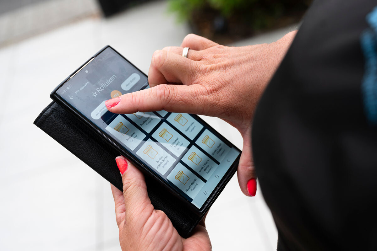 Bediening rolluiken zonwering verasol