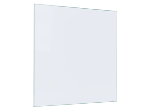 Gelaagd gesatineerd glas vrijstaand verasol