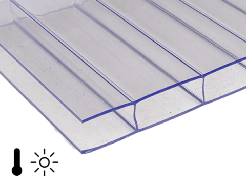 Polycarbonaat helder wide verasol