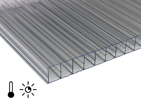 Polycarbonaat zonwerend x structuur verasol