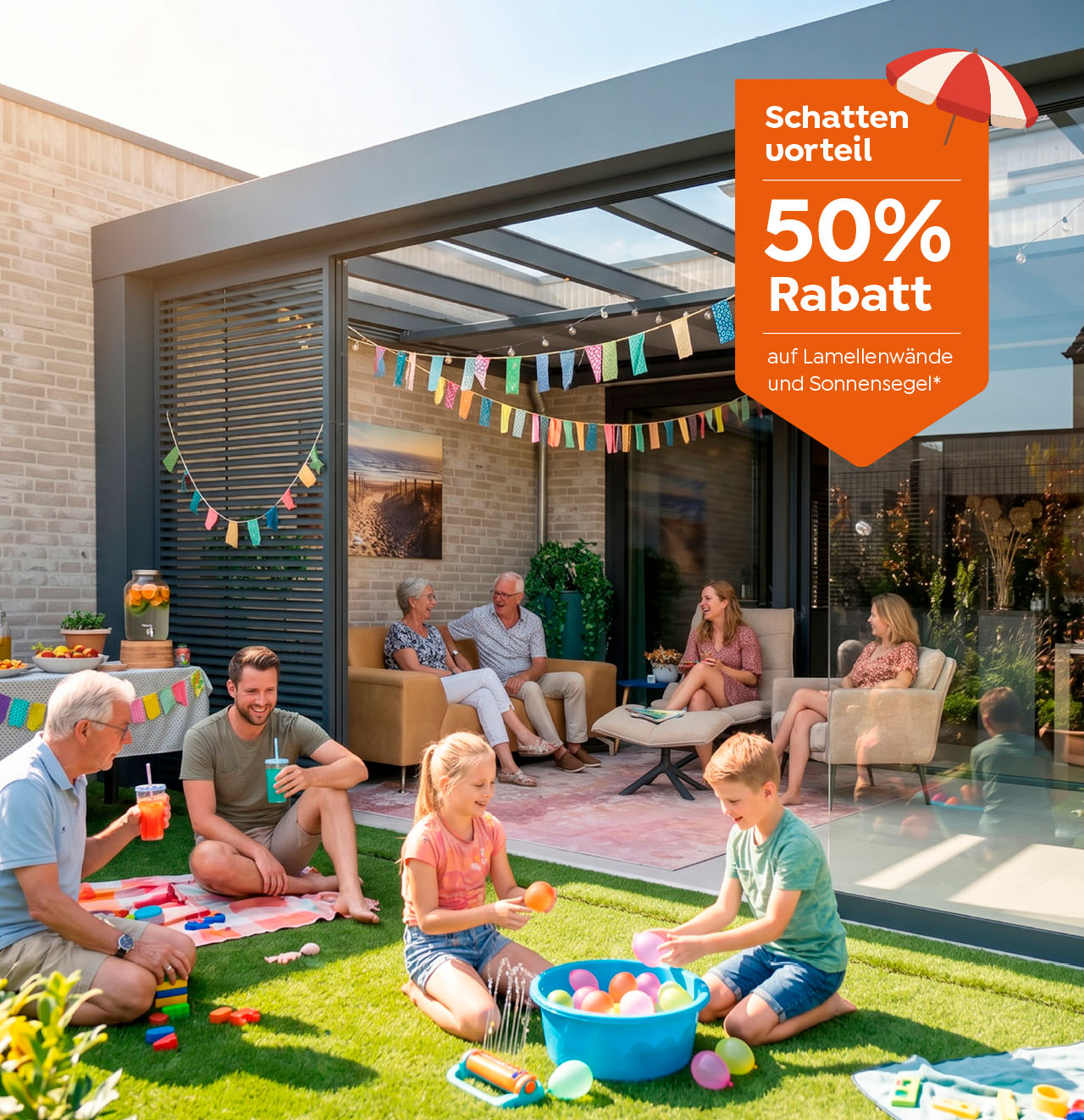 Sfeerbeeld zomerimpulscamagne DE verasol 2026
