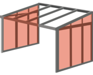 Step2 veranda naar tuinkamer verasol