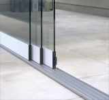 Greenline Glasschiebewand weiß (2000 x 2100 - 2200 mm)