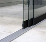 Profiline Glasschiebewand schwarz (3,0 M - 3 spurig)